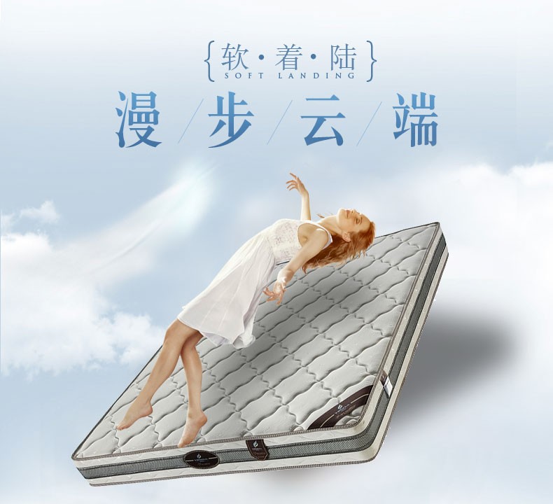 格澜帝尔 椰棕床垫硬棕垫布袋圆弹簧薄榻榻米定做折叠棕榈1.5米1.8席梦思 可订制尺寸 22cm厚 1.2m床垫