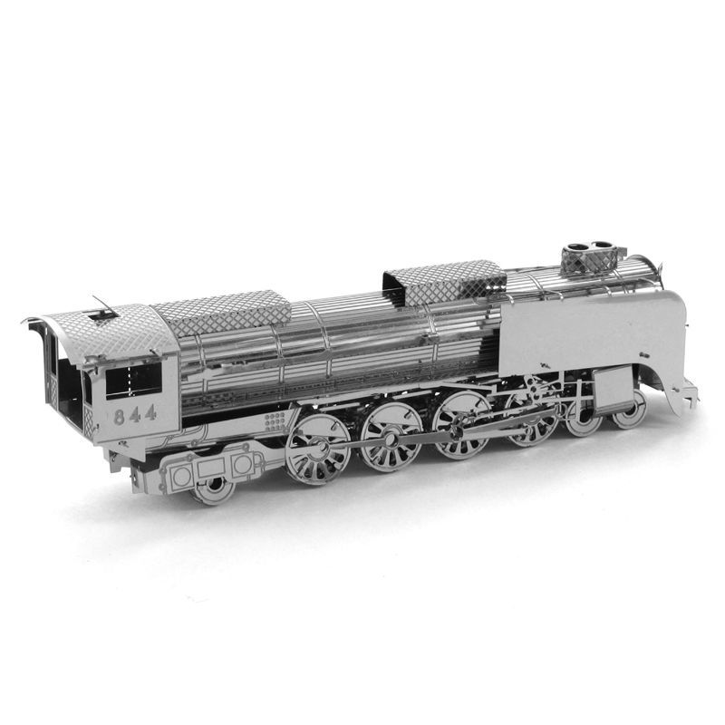 ap1国844蒸汽机车01火车头美金属立体拼图拼装模型蒸汽火车头机车模型