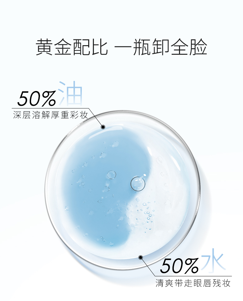 卡姿兰植萃眼唇卸妆液脸部温和深层清洁无刺激学生平价易卸入眼不刺激 植萃净澈眼唇卸妆液