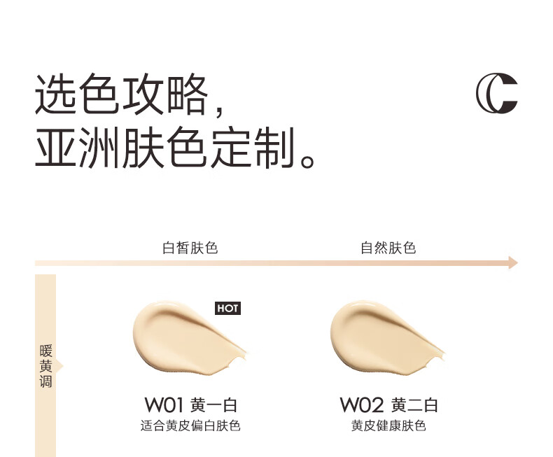 卡姿兰（Carslan）粉底液遮瑕控油bb霜防水防汗不脱妆不卡粉保湿服帖持妆生日礼物 干皮02亮肤色(适合自然肤色)