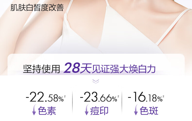 欧诗漫（OSM）珍白因安心小白管舒缓美白面部次抛精华祛斑淡斑温和敏感情人节礼 1.2mlx5支舒缓美白精华液