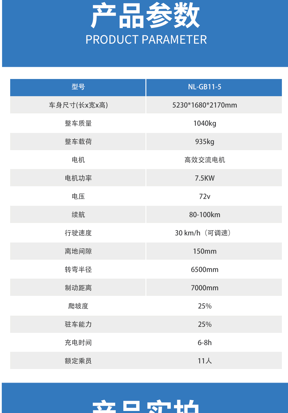 13，世駒 電動老爺車 NL-GB11-5 酒店樓磐接待車 公園景區擺渡車 11座電動觀光車 標配款