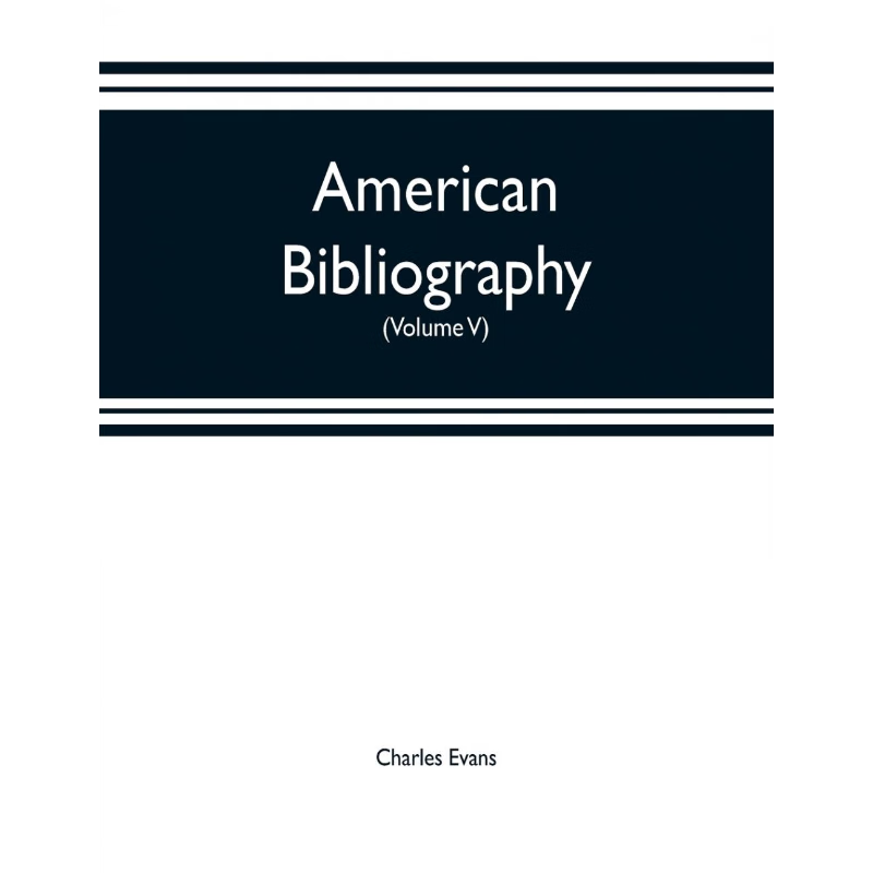 按需印刷American bibliography[9789353702731]