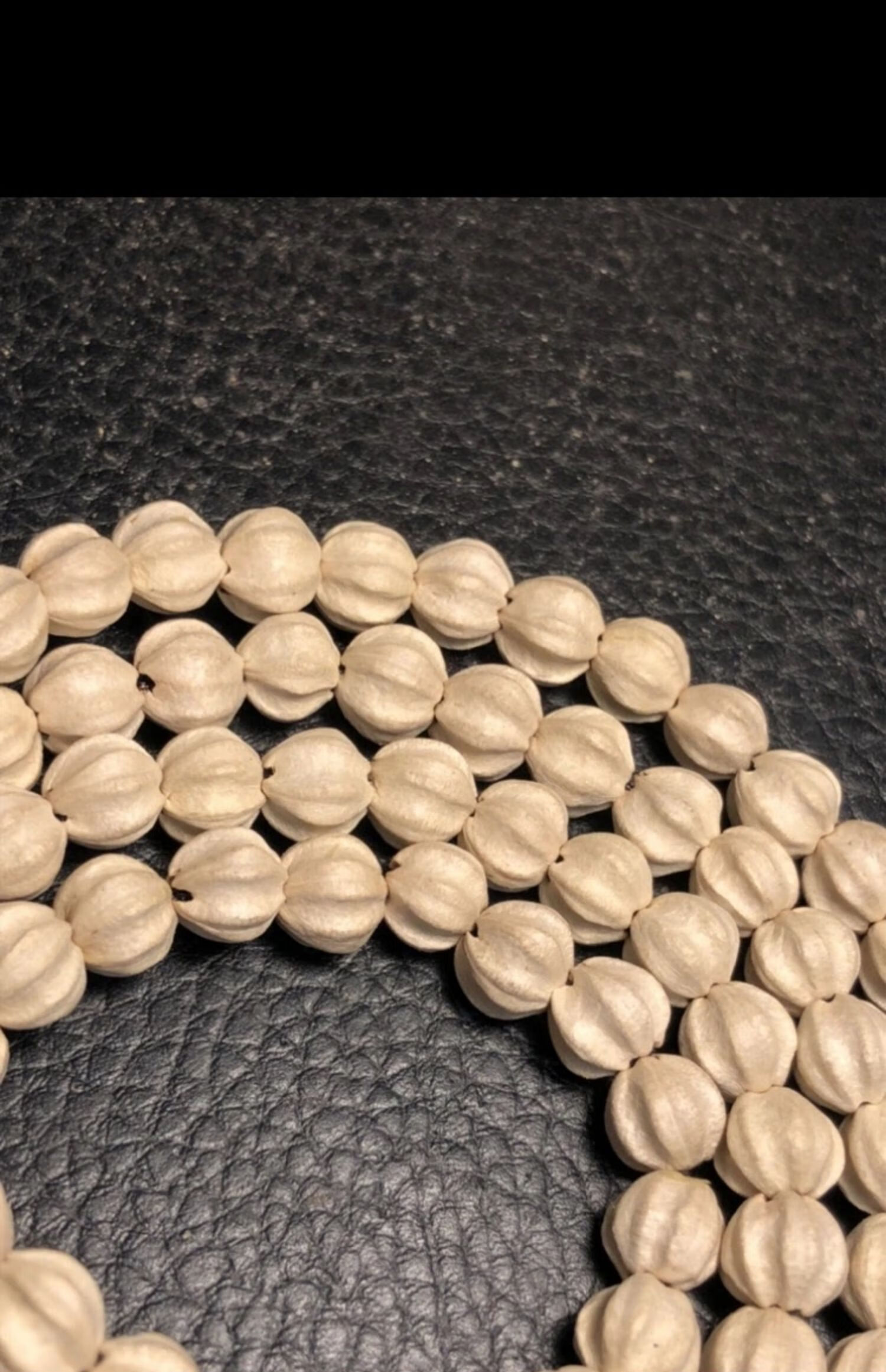苦楝子金灯笼菩提子原籽龙脊骨非百香籽108颗佛珠手串