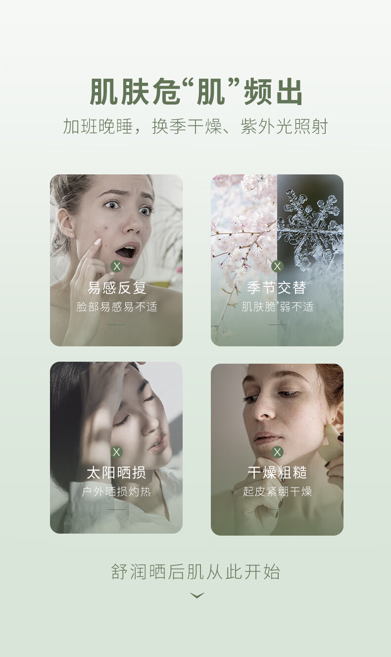 冰菊（Bing Ju）芦荟植萃保湿面膜精华润肤提亮补水保湿 40片/片装