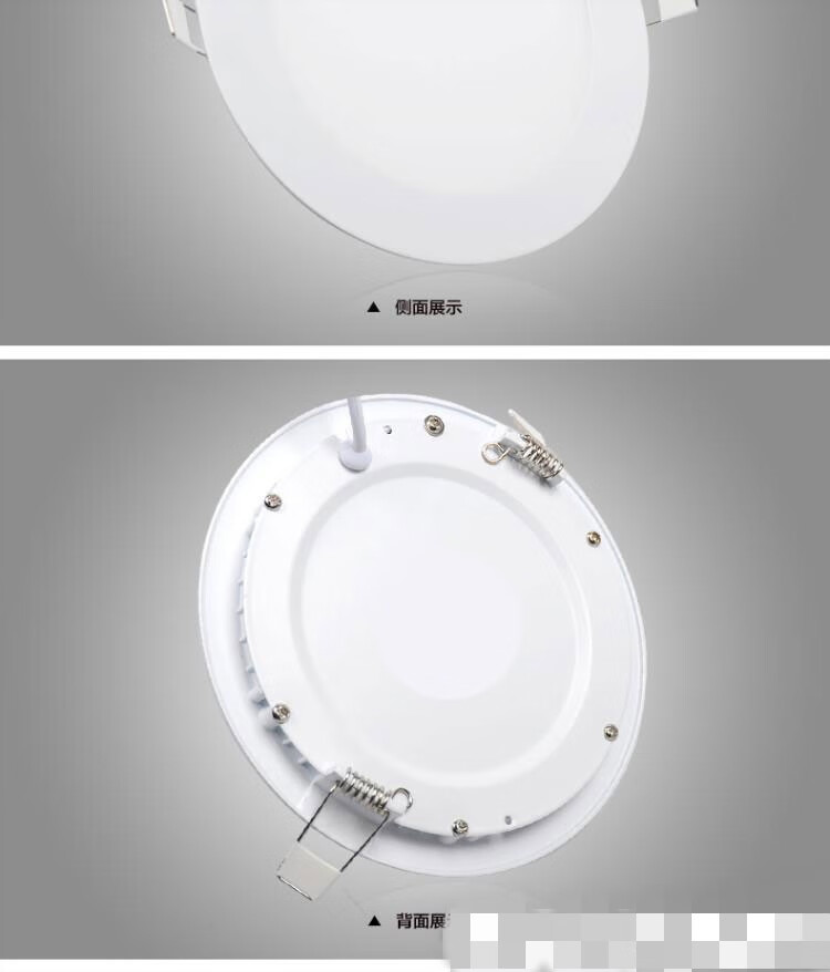 池下水管led筒灯10cm方型天花灯7客厅嵌入式防水厕所浴室卫生间防雾灯