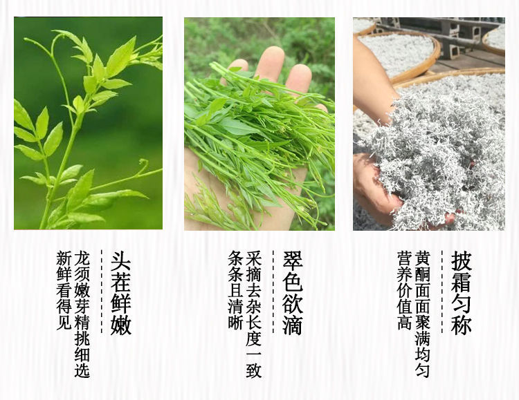 莓茶张家界野生特级茅岩莓茶龙须嫩芽土家甘露长寿藤茶莓茶嫩叶茶500