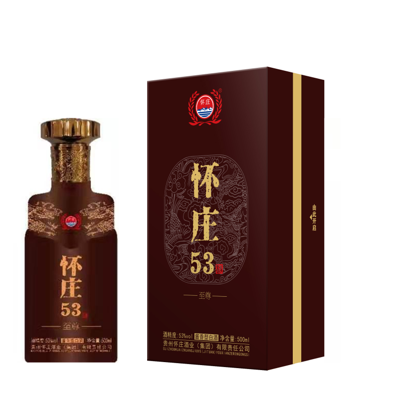 怀庄53酒至尊单瓶装
