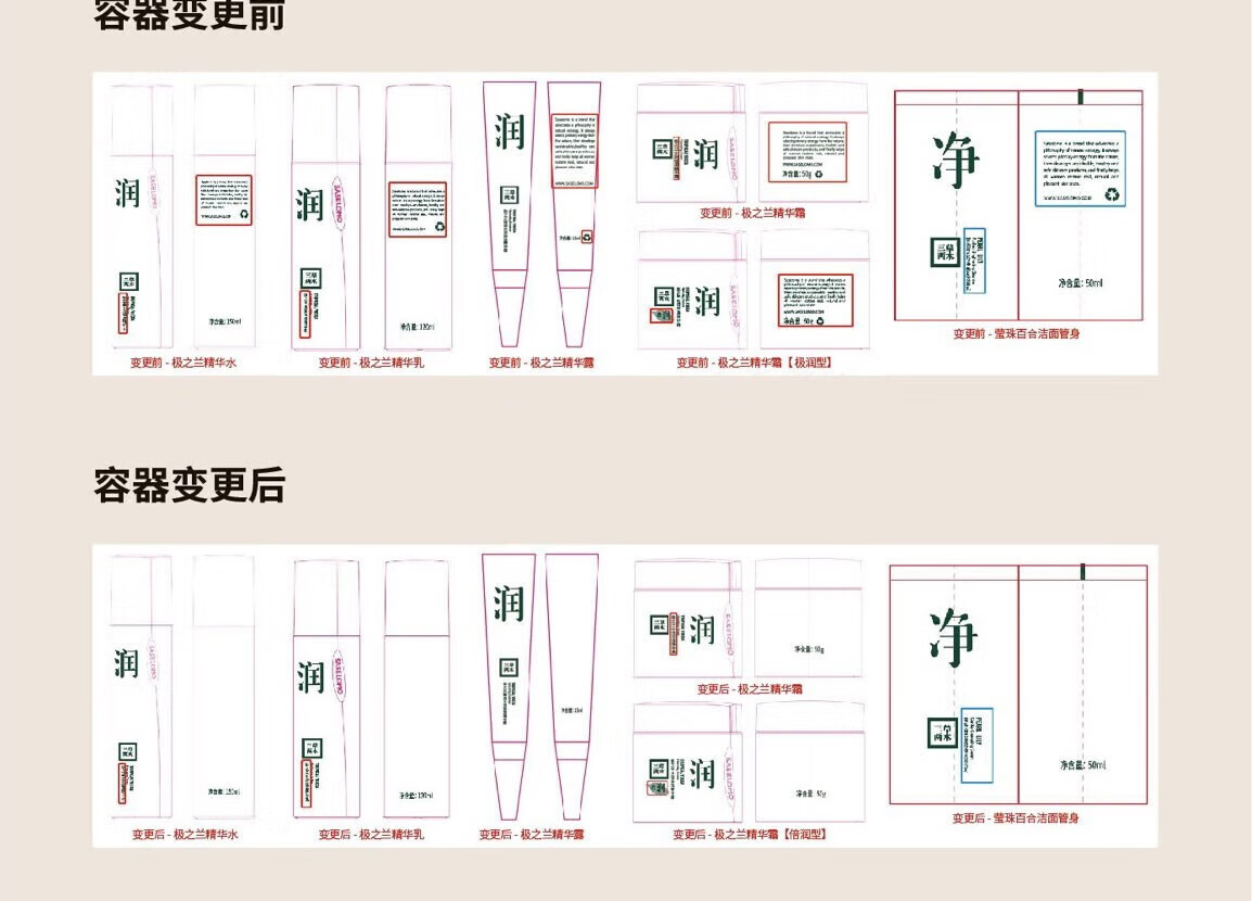 三草两木官方旗舰店京东护肤品套装自营补水保湿洗面奶面霜春生秋实舒安水 秋实极润套盒