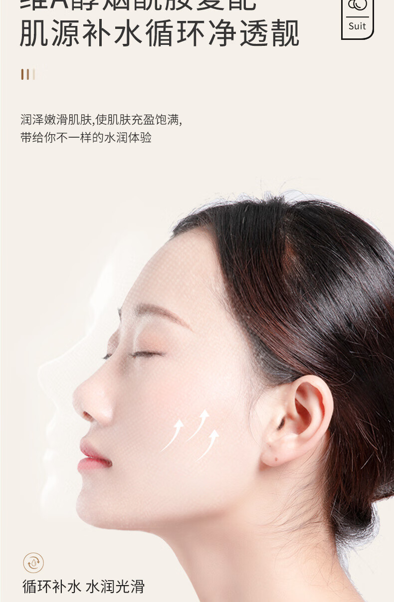 上朵维A醇烟酰胺赋美六件套护肤品礼盒保湿嫩肤滋润化妆品套装 维A醇烟酰胺六件套礼盒