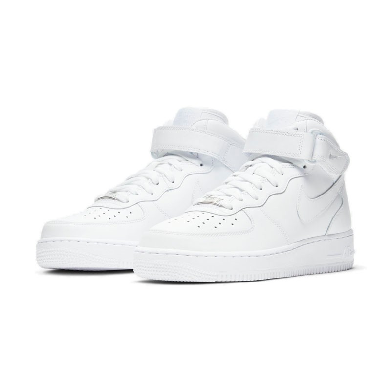 nike耐克airforce1纯白空军一号中帮运动鞋板鞋女鞋dd9625100dd