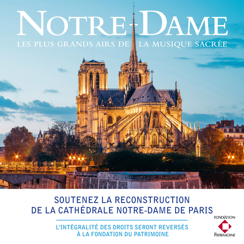 原装正版notredame巴黎圣母院重建公益专辑原版进口cd4840764环球原版