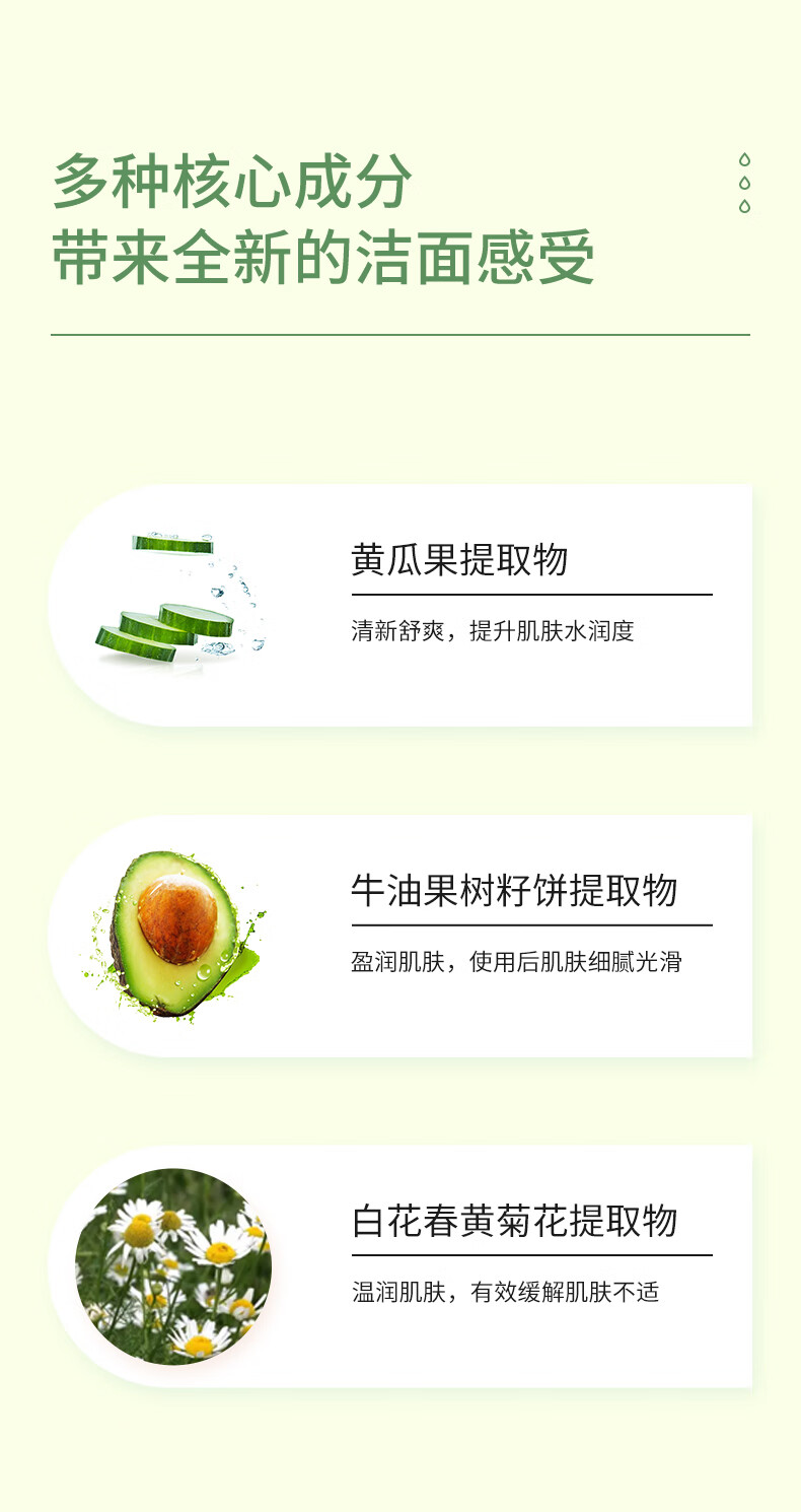 不老泉（BRO H20） 金甲虫 不老泉（BRO-H2O）青瓜净透洁面泡沫100g