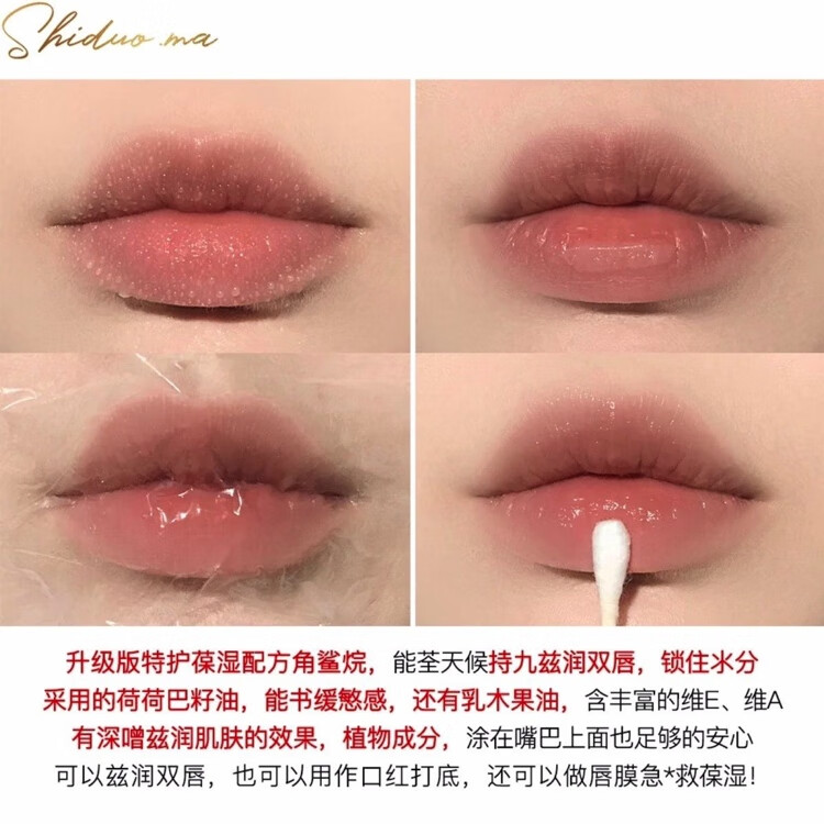 LABORATORIOS VINAS西班牙Vinas冰淇淋唇膏女去死皮淡化唇纹保湿滋润防干裂润唇膏 1支