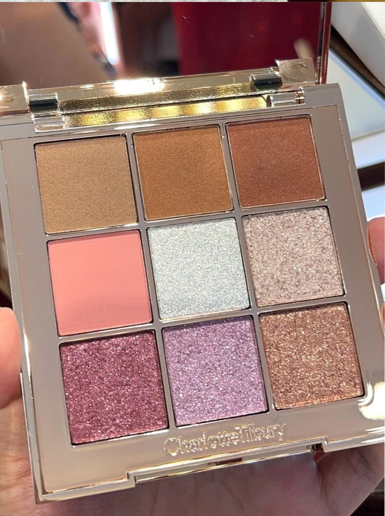 CHARLOTTE TILBURYCT2023冬日限定九色魅彩眼影盘 高光腮红双色盘 九色眼影盘