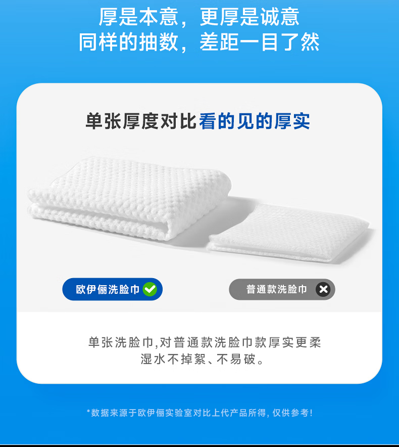 欧伊俪 洗脸巾一次性棉柔巾加大加厚洁面巾干湿两用卸妆巾婴儿擦脸巾纯棉纸巾美容院抽取式洗脸巾 加大加厚珍珠纹100抽（20*20cm）