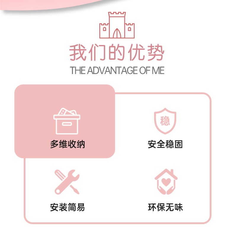 城堡玩具收纳架神器宝宝书架玩具架子置物架多层整理柜 城堡四层黄色【4大8小盒白黄】