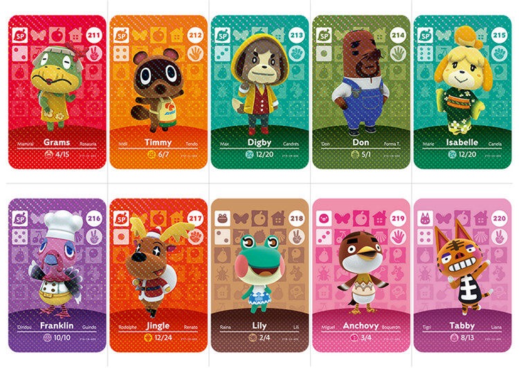 动森amiibo卡自制,动森amiibo自制 集合啦动物森友会amiibo卡 动物之森 村民 房车 动森amibo 村民卡第n