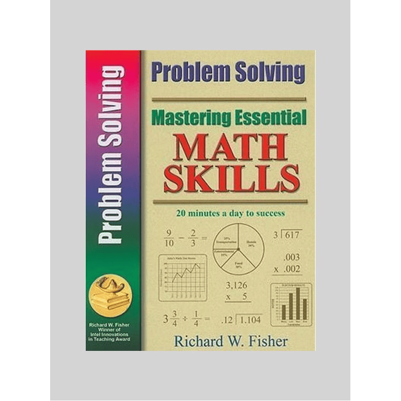 按需印刷不退不换Mastering Essential Math Skills:Problem Solving[9780966621181]