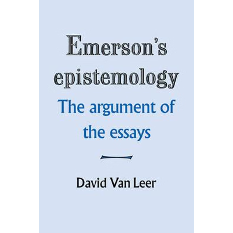 预订Emerson's Epistemology:The Argument of the Essays