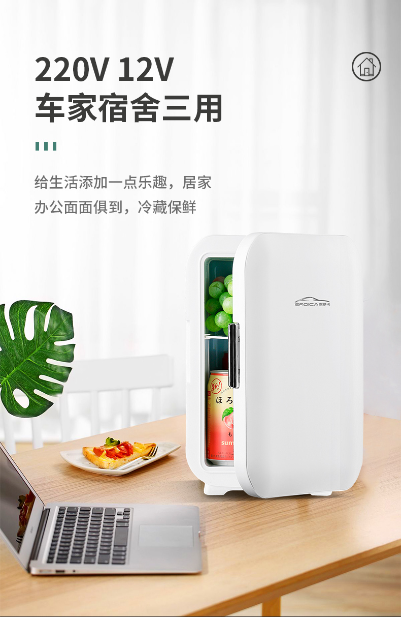 迷你小型冰箱mini冷藏保温箱单人租房寝室宿舍办公12v车载家两用li