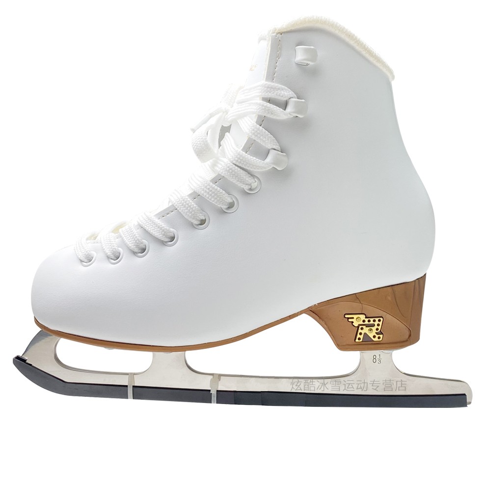 意大利品牌risport花样滑冰鞋初学者儿童女成人专业真冰鞋花样冰刀鞋