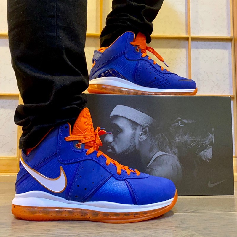耐克nikelebron8lbj8勒布朗詹姆斯8大红蓝橙紫金湖人篮球鞋dc8380500