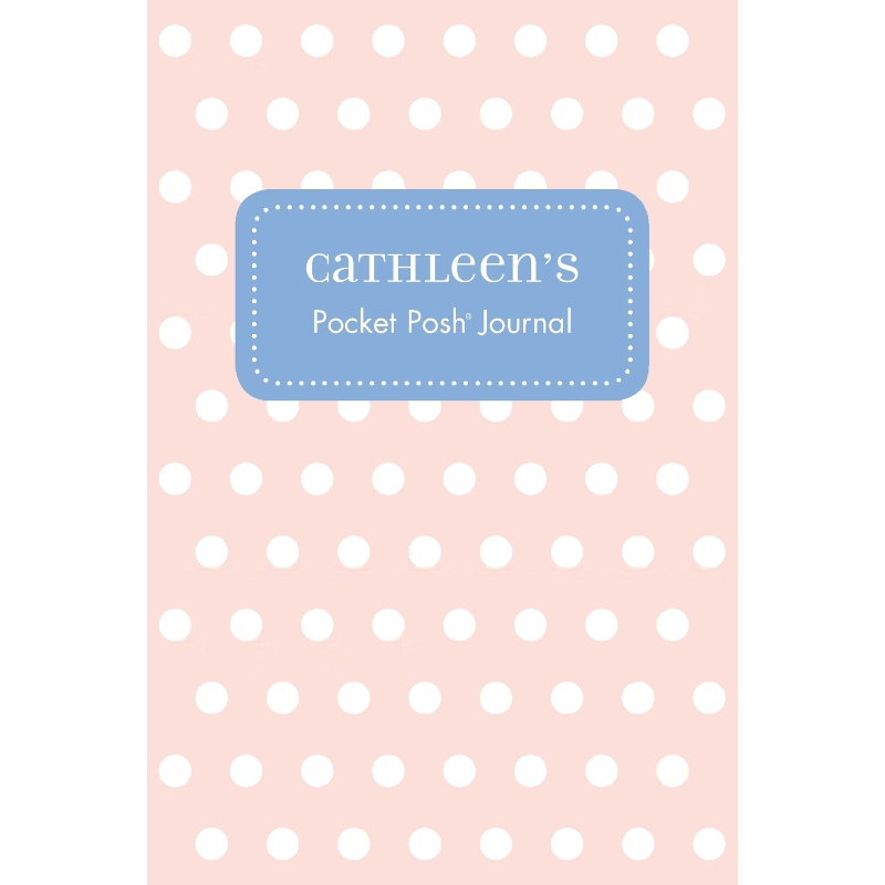 按需印刷Cathleen's Pocket Posh Journal, Polka Dot[9781524821678]