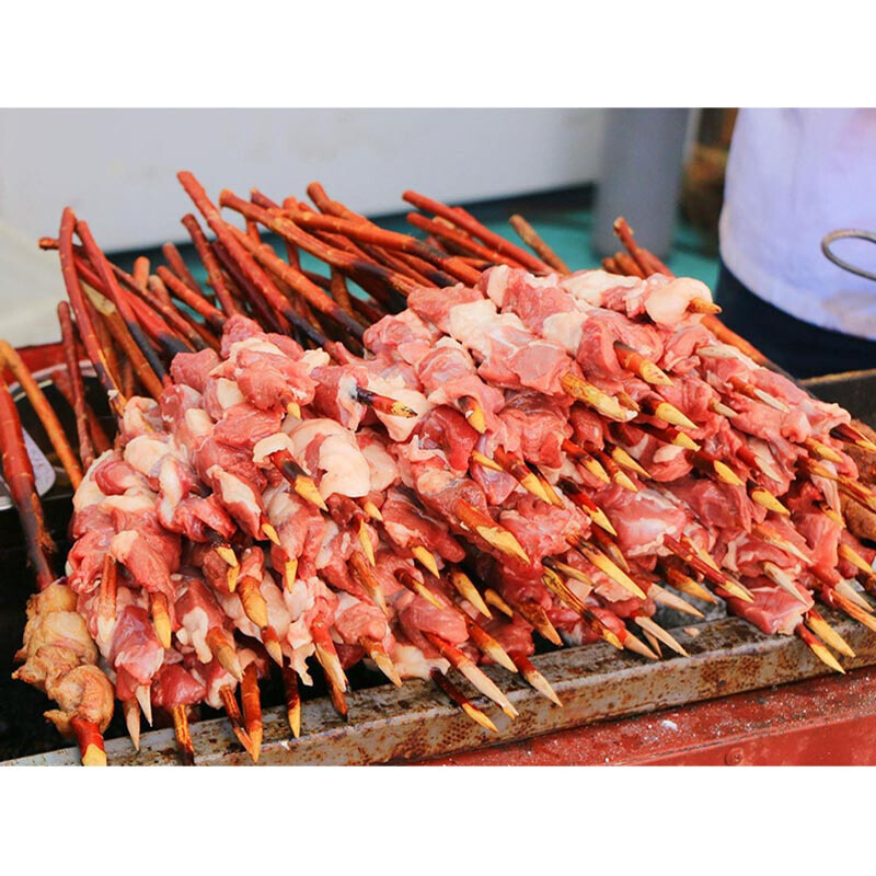 新疆红柳烧烤签子红柳烤肉签字红柳枝红柳木烧烤签肉串签允染 30厘米