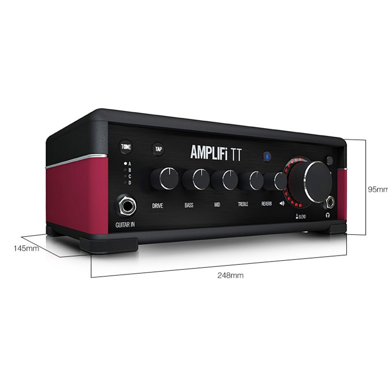 LINE6 AMPLIFI TT便携式吉他效果器 兼声卡功能 支持蓝牙ISO安卓 AMPLIFI TT