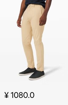 lululemon丨ABC 男士长裤 修身款 28″L LM5A88S 黑色 32
