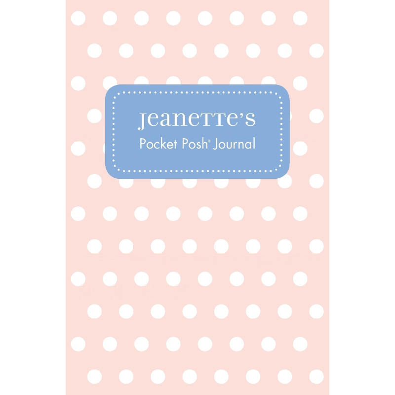 按需印刷Jeanette's Pocket Posh Journal, Polka Dot[9781524824310]