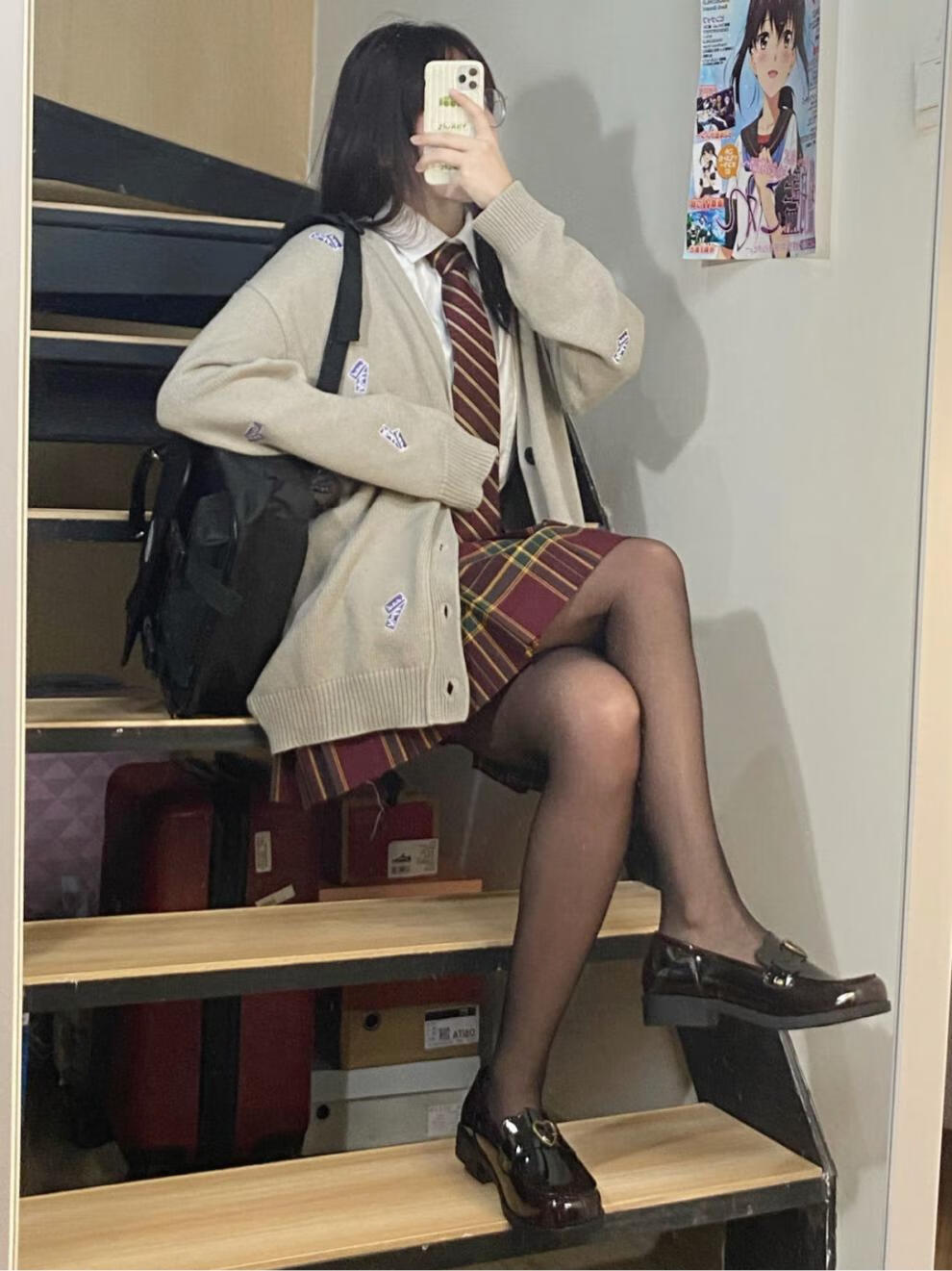 匹升jk黑袜女薄款性感流行ins女生春夏季显瘦勾dk001jk性感黑1双连袜