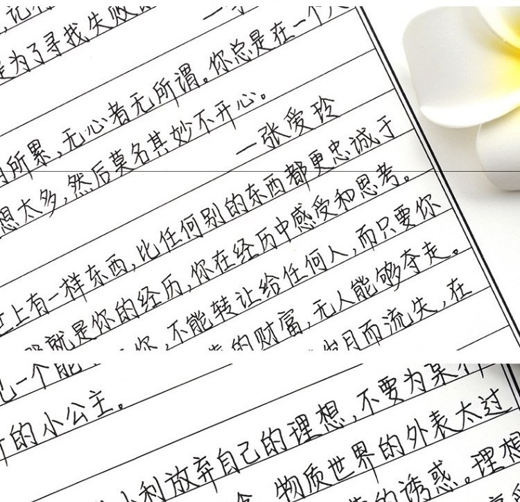 字帖女生鲸落体练字初中生漂亮成年适合女生练的字体大气奶酪原耽