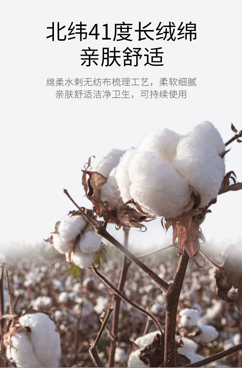 黎漾加大加厚洗脸巾纯绵一次性擦脸洁面巾干湿两用珍珠纹卷筒式 特厚款【80g/m²面料】8包