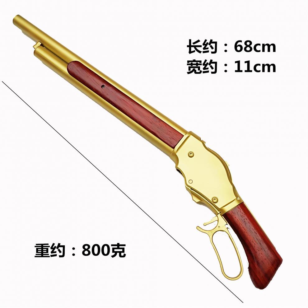 散弹枪 乖巧虎温切斯特软弹抢m1887双管散弹玩具抢可抛壳杠杆州长模型