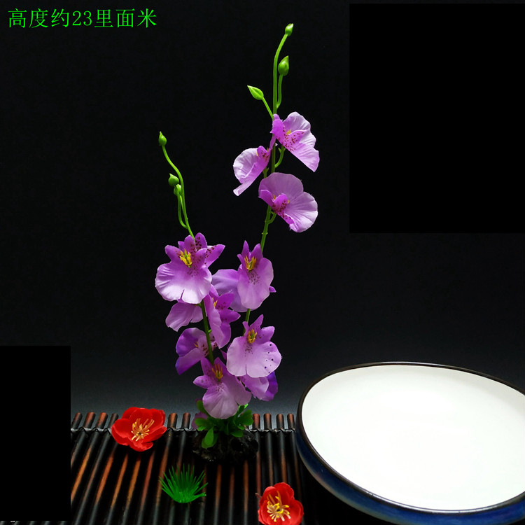 酒店菜肴装饰中餐盘饰点缀婚宴菜品摆盘装饰花草寿司摆盘点缀装饰新品