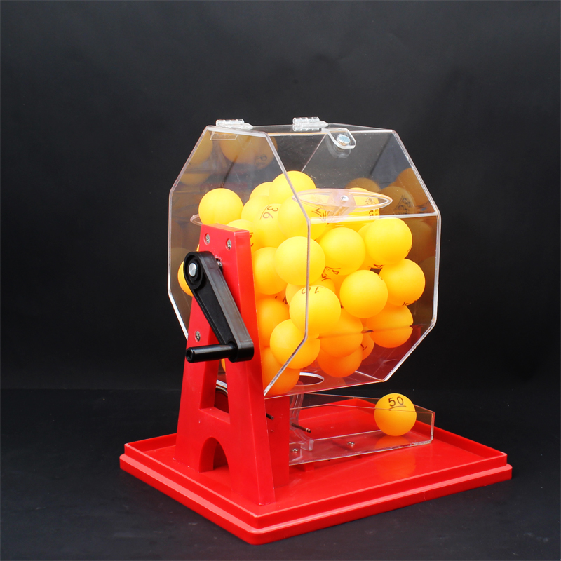 骊象 摇号机摇球机手动摇奖机双色球转盘鱼塘选号投标