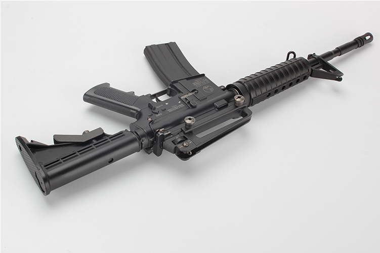 95式突击步抢模型1比1合金m4a1抛壳金属模形枪拆卸组装不可发射m4黑色