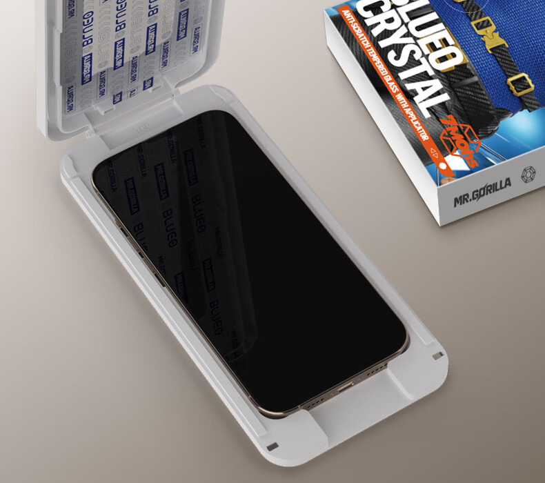 Защитное стекло Lanxingxiansheng для Apple iPhone 15 Pro Max, ультрапрозрачное, противоударное, антибликовое, полное покрытие