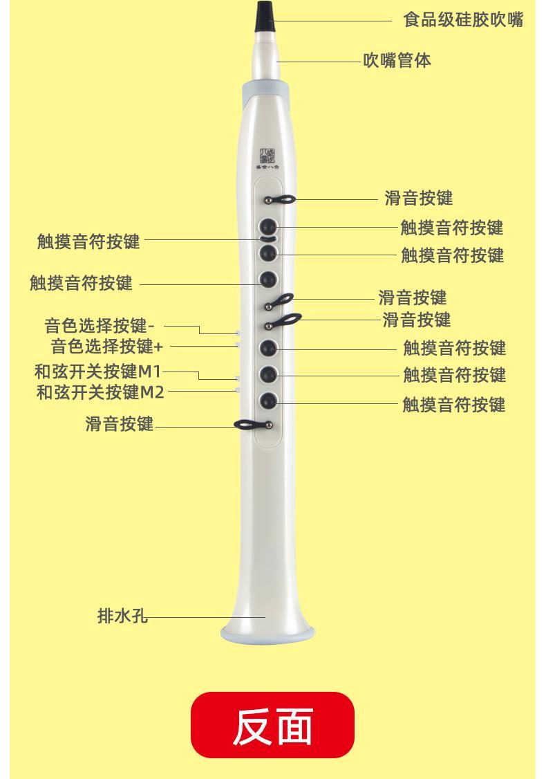 盛世八音电吹管乐器大全老年人新型电萨克斯卓恩民乐国产电子吹管