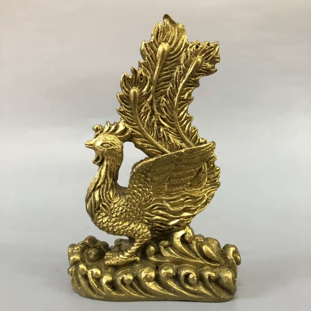 摆件汉凤火凤凰家居吉祥物助姻缘结婚礼品招财客厅装饰品 四款 凤凰