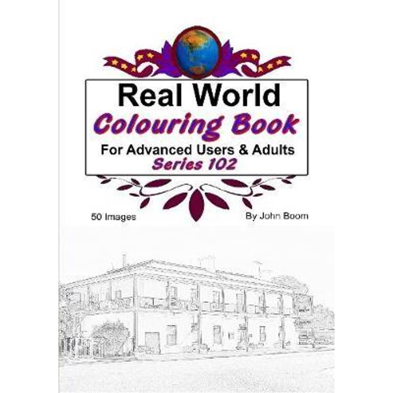 按需印刷Real World Colouring Books Series 102[9780359972333]