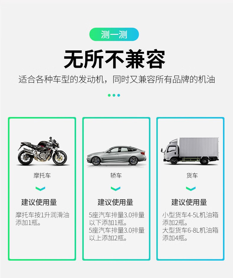 车大卫【好物优选】汽车发动机抗磨保护抗磨保护强治抖动摩托车机剂降噪音抖动强治烧摩托车机油精 抗磨保护剂一瓶装详情图片13