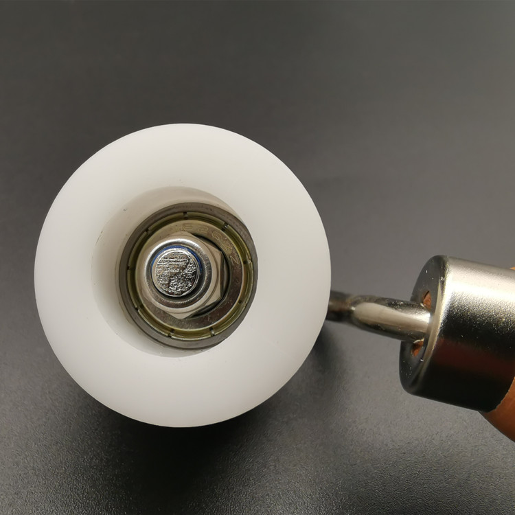 智脉贴壁纸墙纸汽车施工工具平阳阴角压轮接缝压轮压辊滚轮金属双轴承