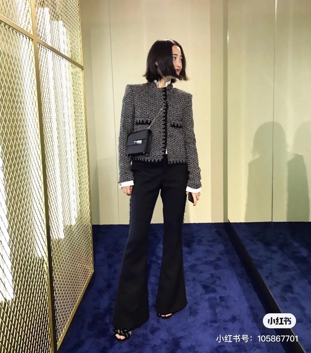 二手9成新chanel香奈儿女装服饰春秋修身西装外套服装二手奢侈品女款