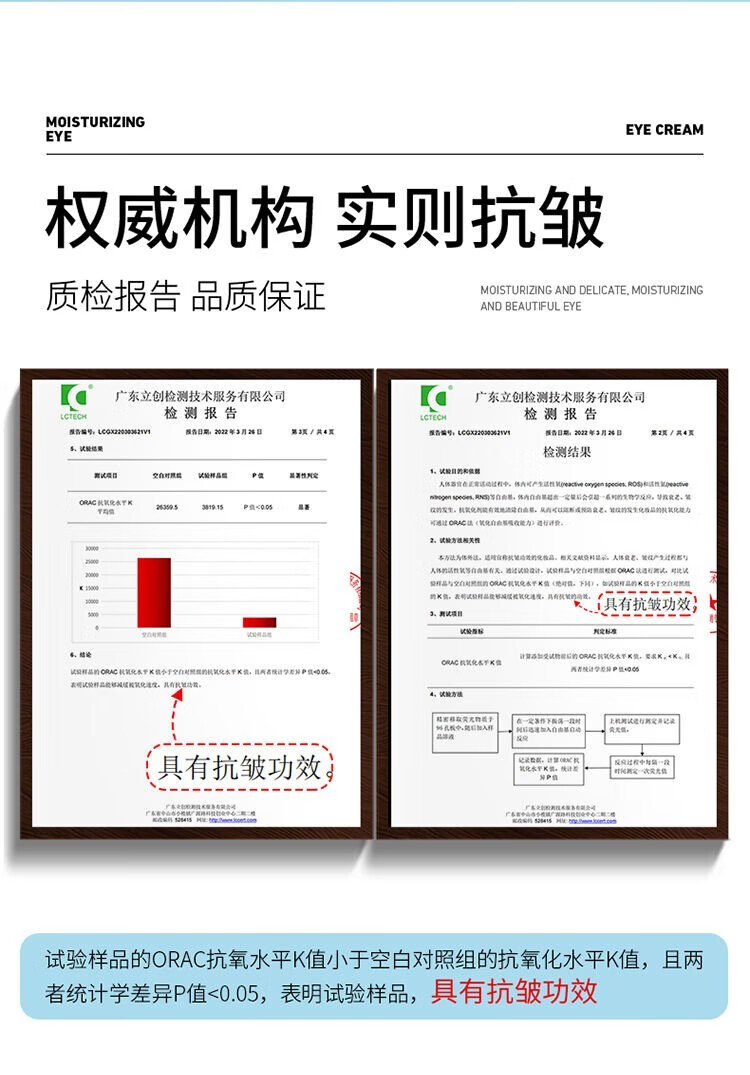 梵贞（VEZE） 眼霜补水保湿细纹淡化黑眼圈温和滋润眼袋 2只
