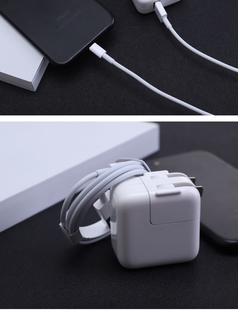 苹果ipad充电器mini/air/2/3/4数据线快充iphone6s/7/8plus充电头 祉