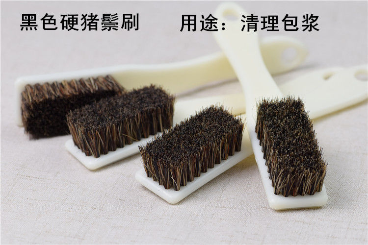 清理大小金刚核桃橄榄核菩提子核桃油sn7395 6排 黑硬猪鬃 黄软猪鬃