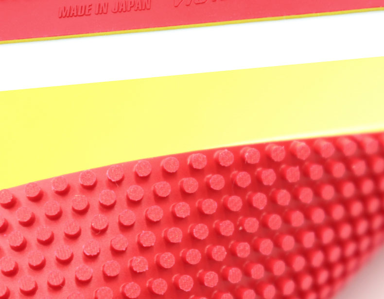 victas维克塔斯乒乓球长胶curl系列胶皮削球套胶单胶皮220010p5v红色